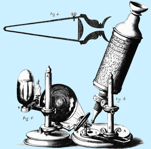 Mikroskop von Robert Hooke
